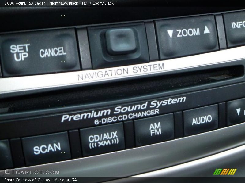 Nighthawk Black Pearl / Ebony Black 2006 Acura TSX Sedan