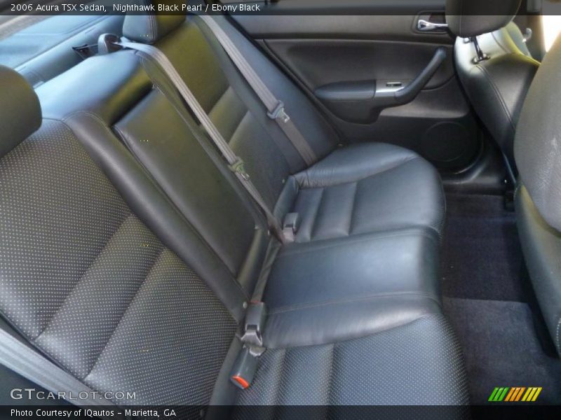 Nighthawk Black Pearl / Ebony Black 2006 Acura TSX Sedan