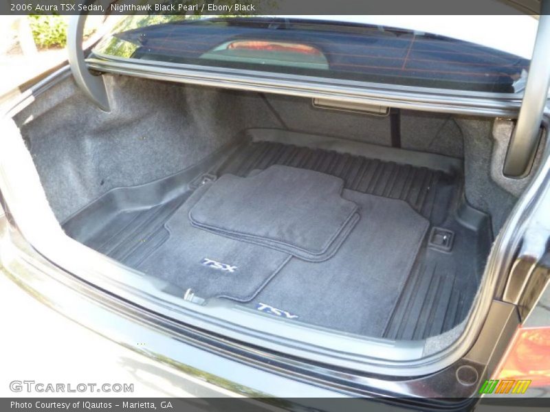 Nighthawk Black Pearl / Ebony Black 2006 Acura TSX Sedan