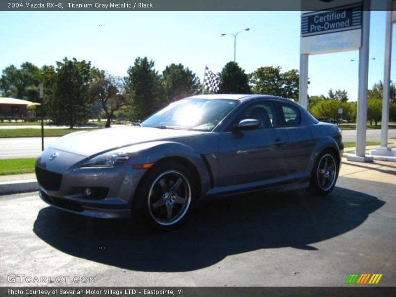 Titanium Gray Metallic / Black 2004 Mazda RX-8