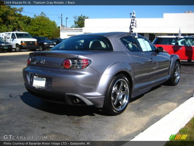 Titanium Gray Metallic / Black 2004 Mazda RX-8