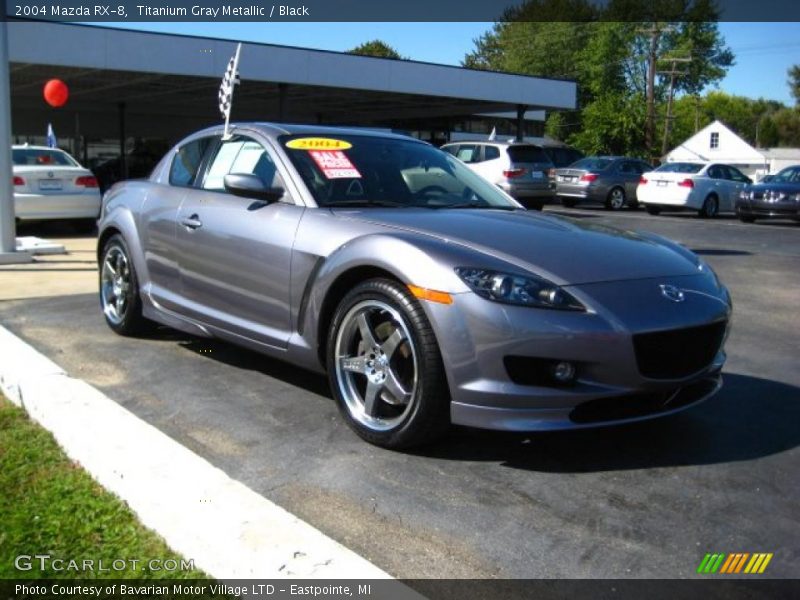 Titanium Gray Metallic / Black 2004 Mazda RX-8