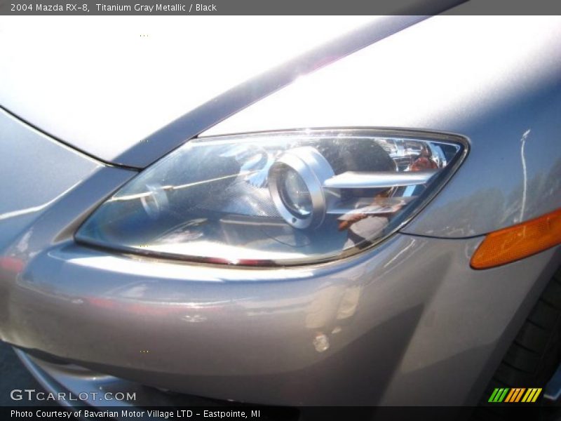 Titanium Gray Metallic / Black 2004 Mazda RX-8