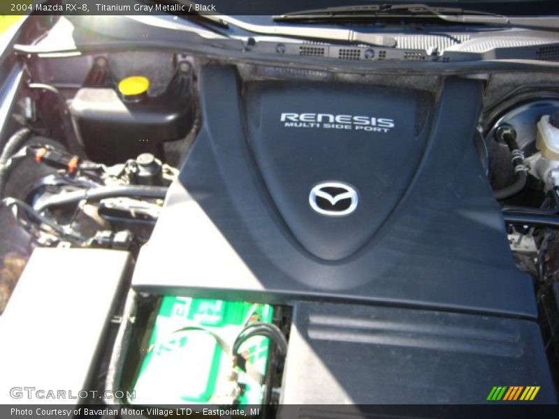 Titanium Gray Metallic / Black 2004 Mazda RX-8