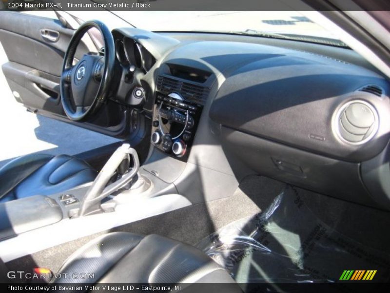 Titanium Gray Metallic / Black 2004 Mazda RX-8