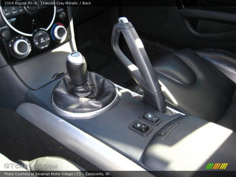 Titanium Gray Metallic / Black 2004 Mazda RX-8