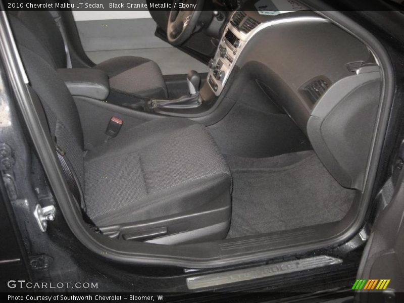 Black Granite Metallic / Ebony 2010 Chevrolet Malibu LT Sedan