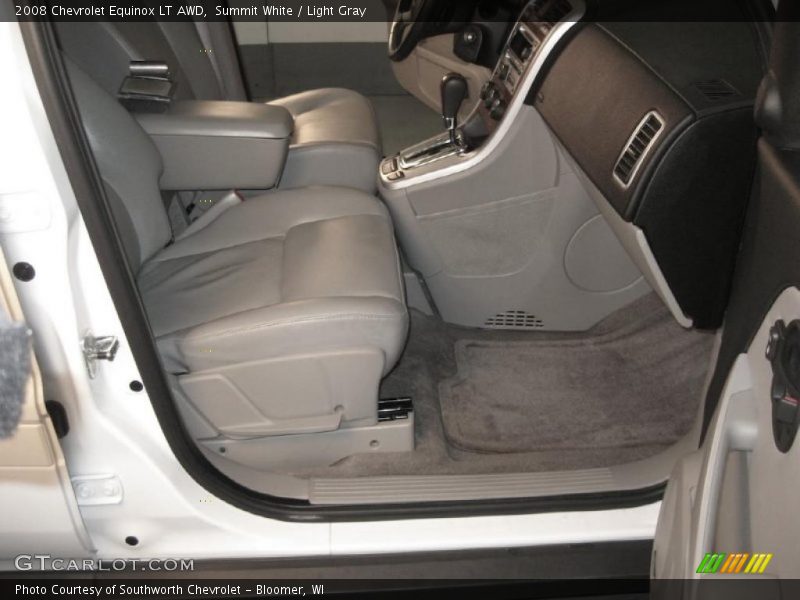 Summit White / Light Gray 2008 Chevrolet Equinox LT AWD