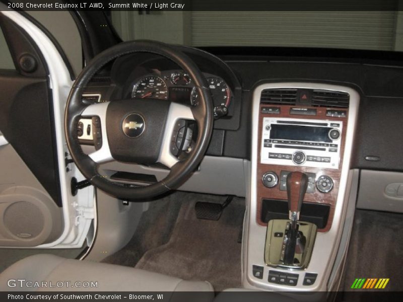 Summit White / Light Gray 2008 Chevrolet Equinox LT AWD