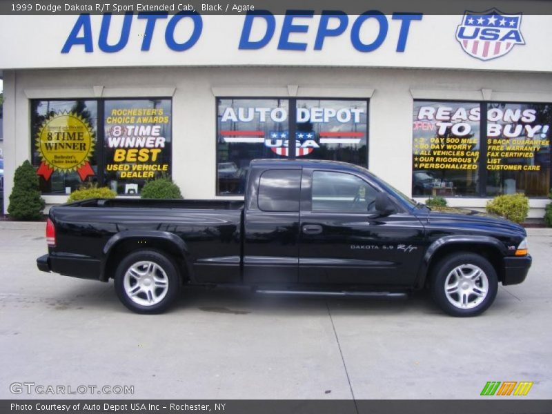 Black / Agate 1999 Dodge Dakota R/T Sport Extended Cab