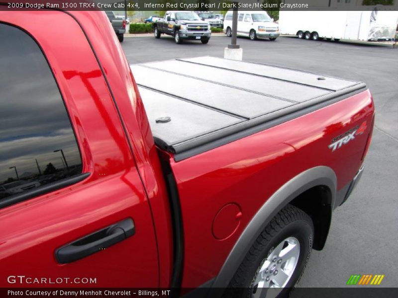 Inferno Red Crystal Pearl / Dark Slate/Medium Graystone 2009 Dodge Ram 1500 TRX4 Crew Cab 4x4