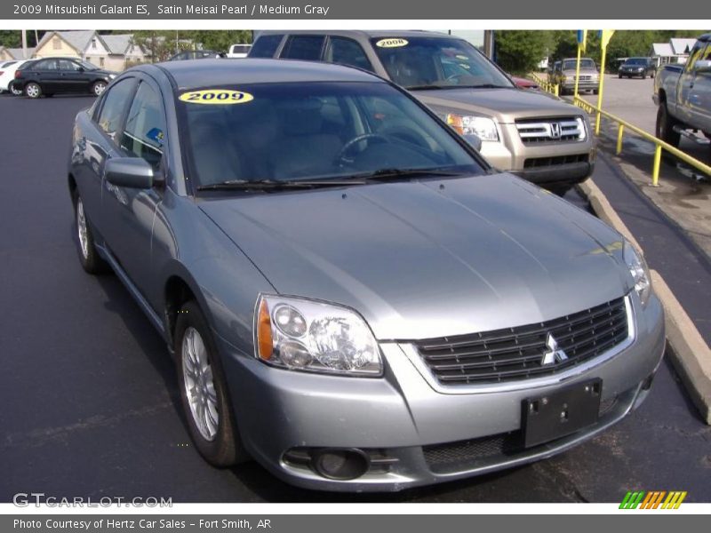 Satin Meisai Pearl / Medium Gray 2009 Mitsubishi Galant ES