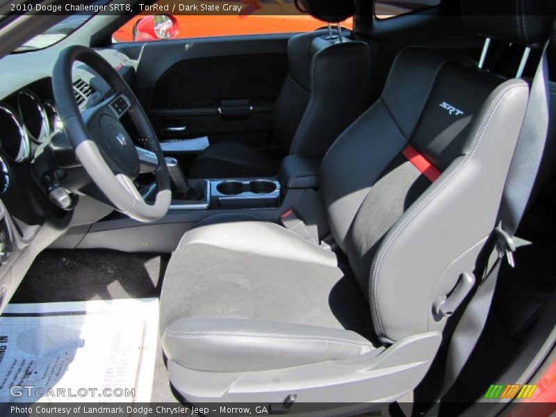TorRed / Dark Slate Gray 2010 Dodge Challenger SRT8