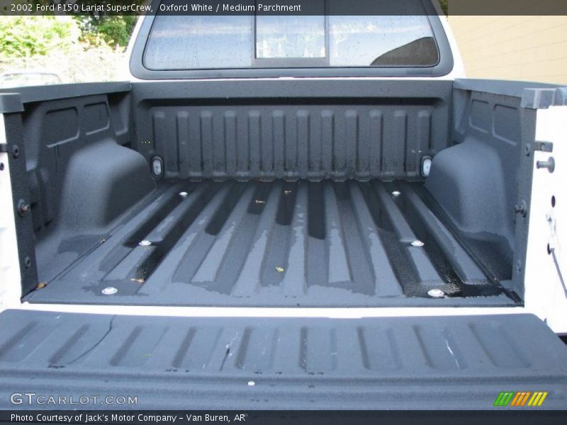 Oxford White / Medium Parchment 2002 Ford F150 Lariat SuperCrew