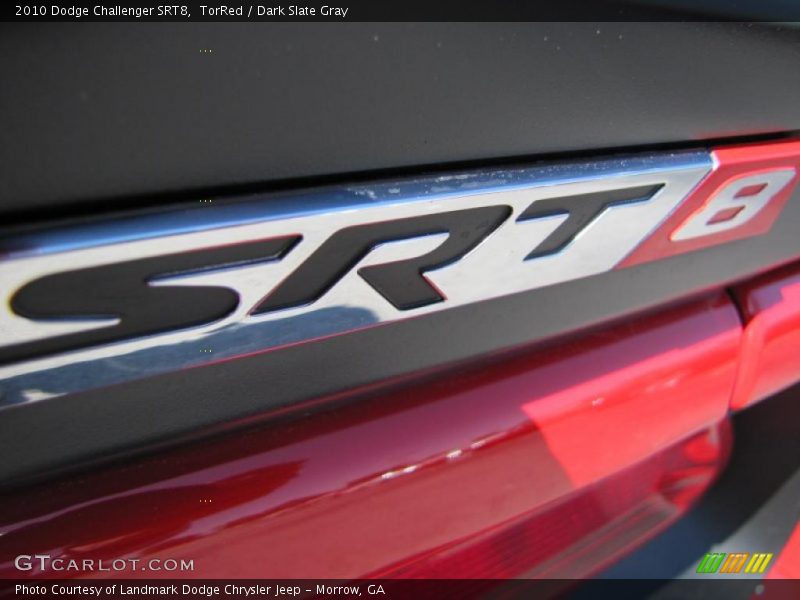 TorRed / Dark Slate Gray 2010 Dodge Challenger SRT8