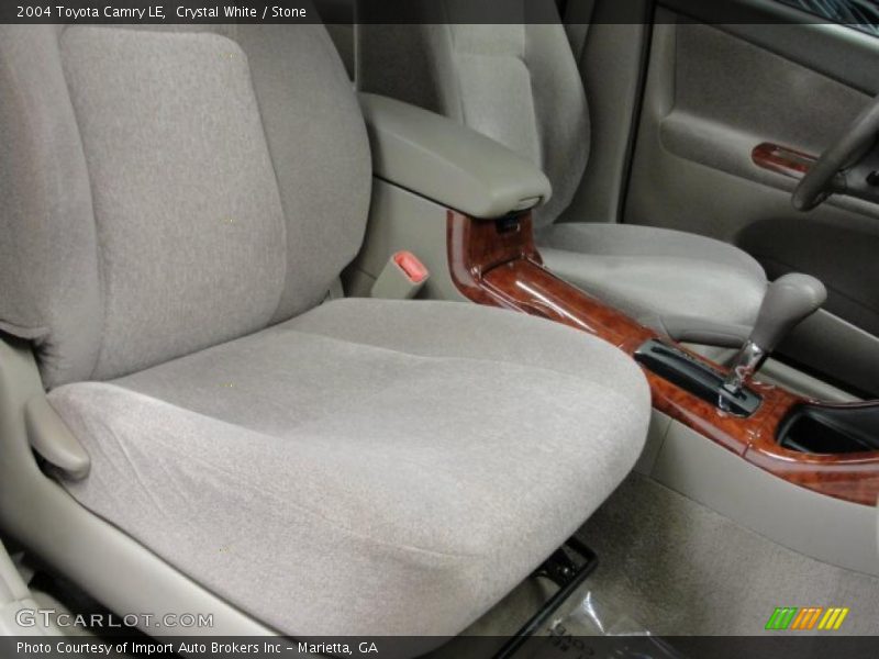 Crystal White / Stone 2004 Toyota Camry LE