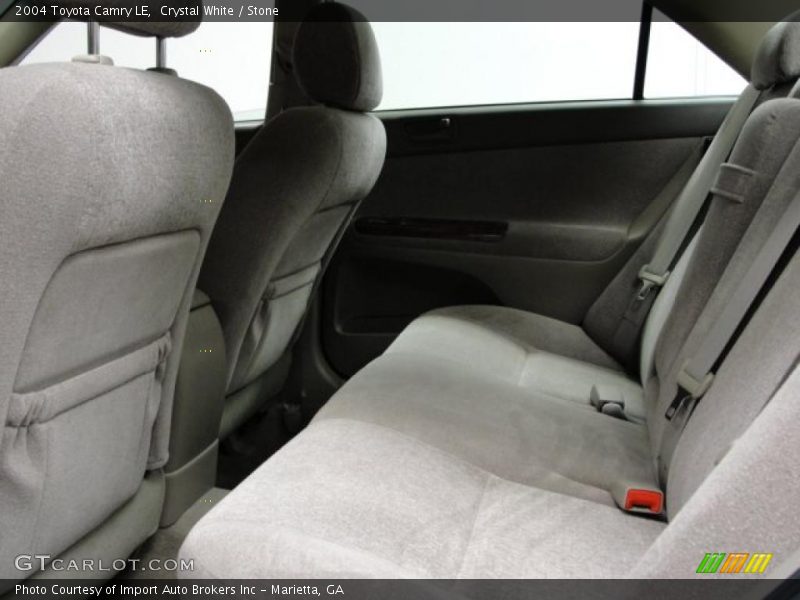 Crystal White / Stone 2004 Toyota Camry LE