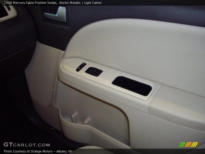 Merlot Metallic / Light Camel 2008 Mercury Sable Premier Sedan