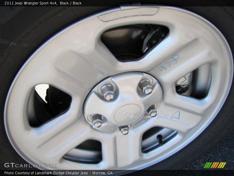 Black / Black 2011 Jeep Wrangler Sport 4x4