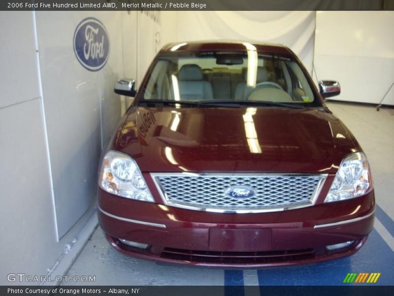 Merlot Metallic / Pebble Beige 2006 Ford Five Hundred Limited AWD