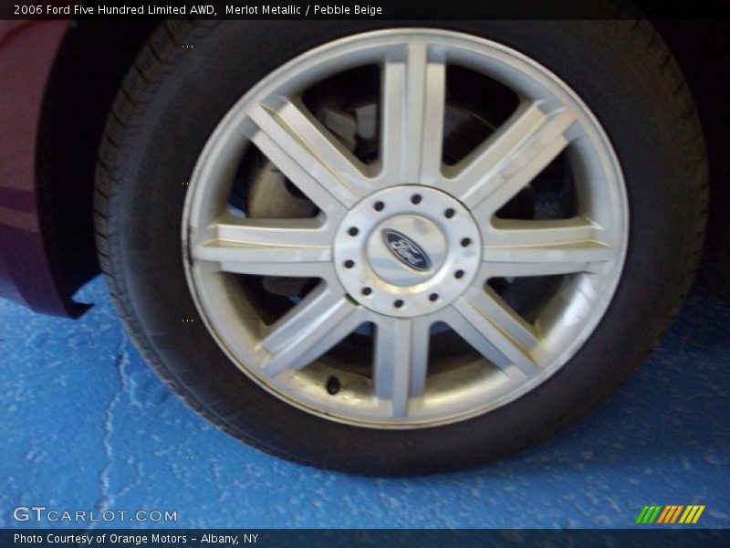 Merlot Metallic / Pebble Beige 2006 Ford Five Hundred Limited AWD