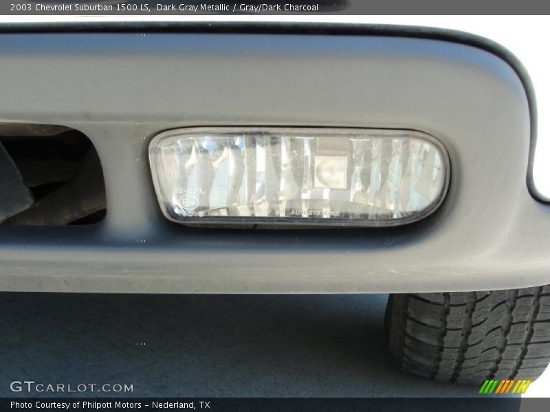 Dark Gray Metallic / Gray/Dark Charcoal 2003 Chevrolet Suburban 1500 LS