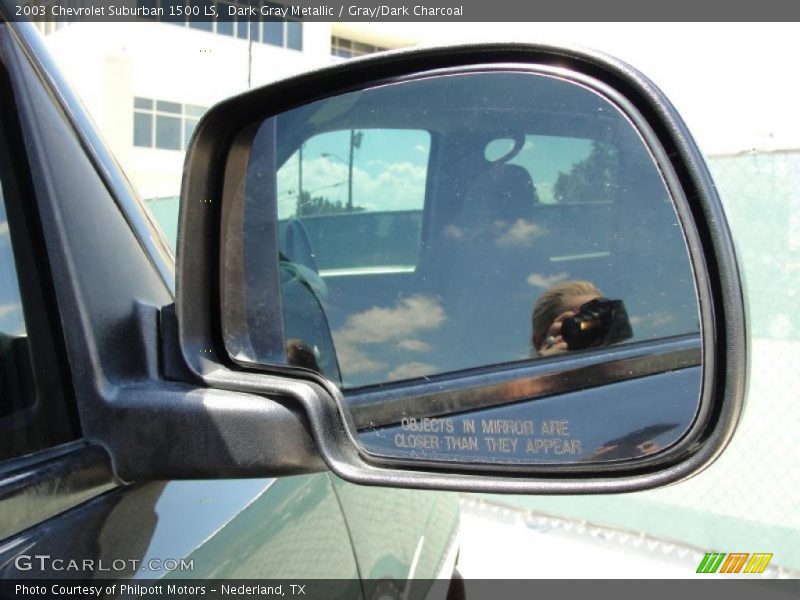 Dark Gray Metallic / Gray/Dark Charcoal 2003 Chevrolet Suburban 1500 LS