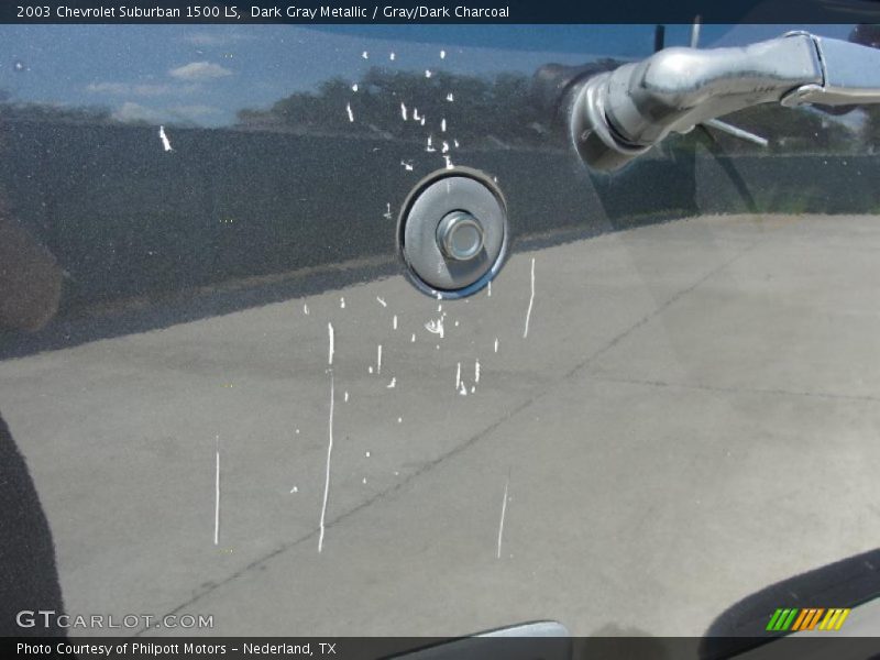 Dark Gray Metallic / Gray/Dark Charcoal 2003 Chevrolet Suburban 1500 LS