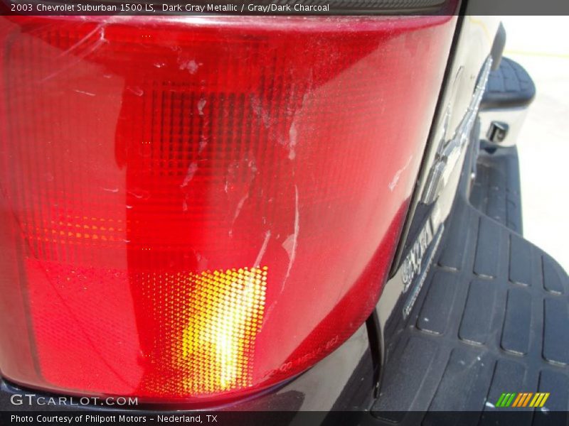 Dark Gray Metallic / Gray/Dark Charcoal 2003 Chevrolet Suburban 1500 LS