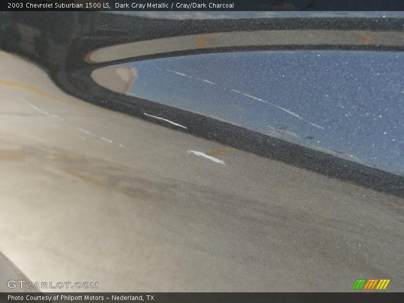 Dark Gray Metallic / Gray/Dark Charcoal 2003 Chevrolet Suburban 1500 LS