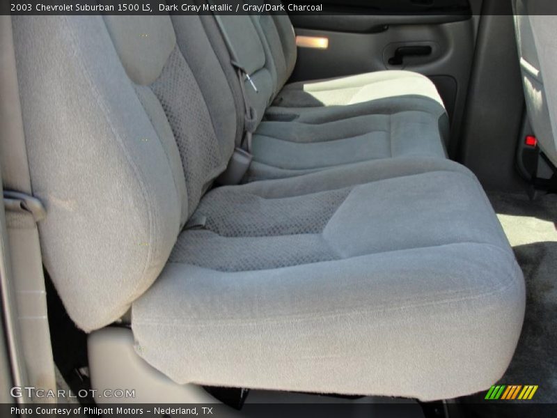 Dark Gray Metallic / Gray/Dark Charcoal 2003 Chevrolet Suburban 1500 LS