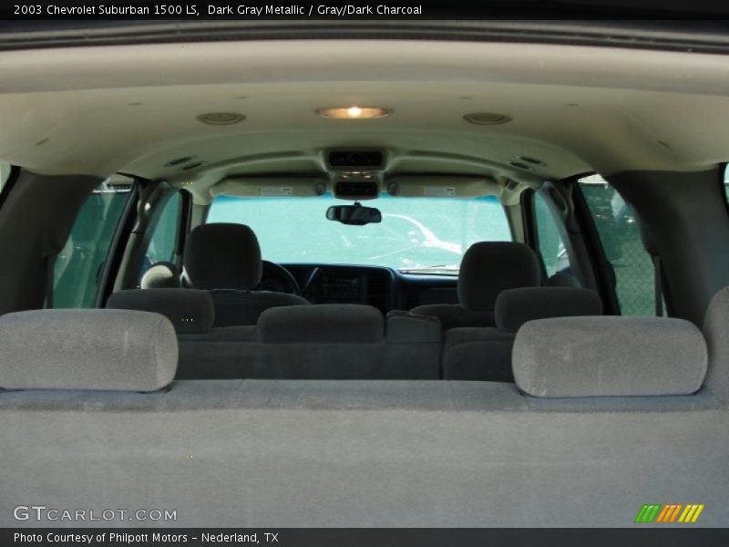 Dark Gray Metallic / Gray/Dark Charcoal 2003 Chevrolet Suburban 1500 LS