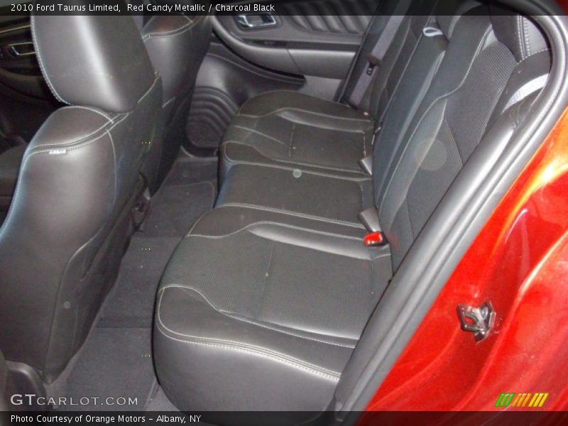 Red Candy Metallic / Charcoal Black 2010 Ford Taurus Limited
