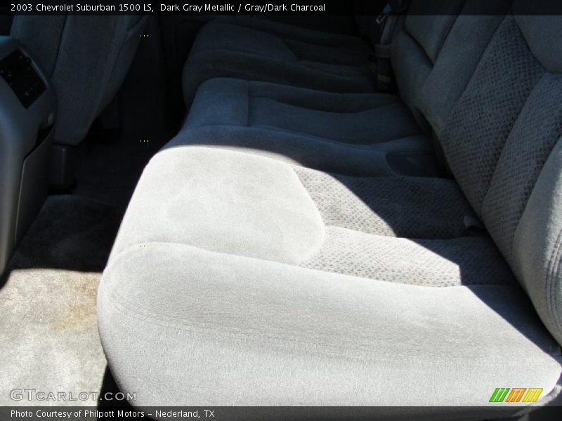 Dark Gray Metallic / Gray/Dark Charcoal 2003 Chevrolet Suburban 1500 LS