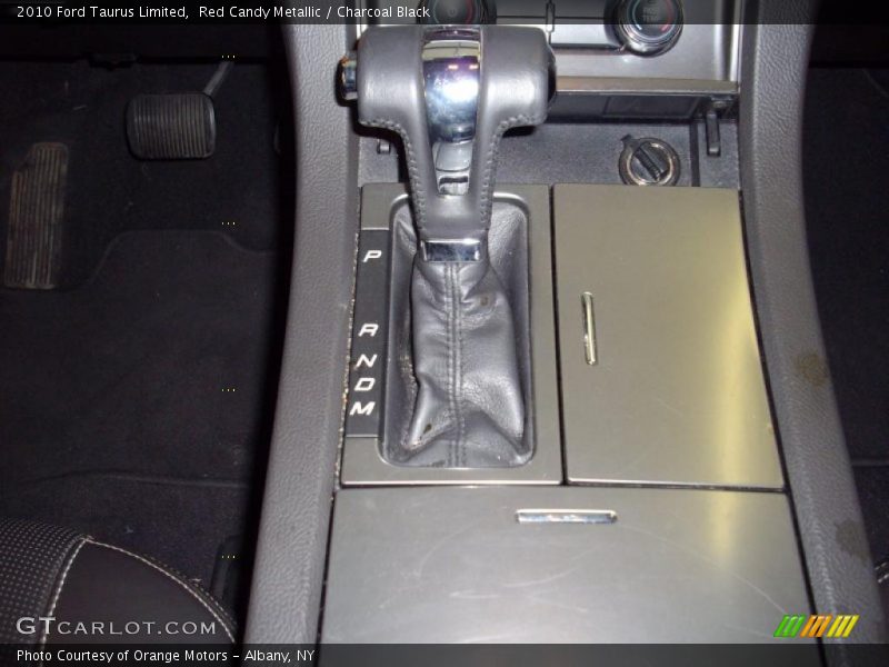 Red Candy Metallic / Charcoal Black 2010 Ford Taurus Limited