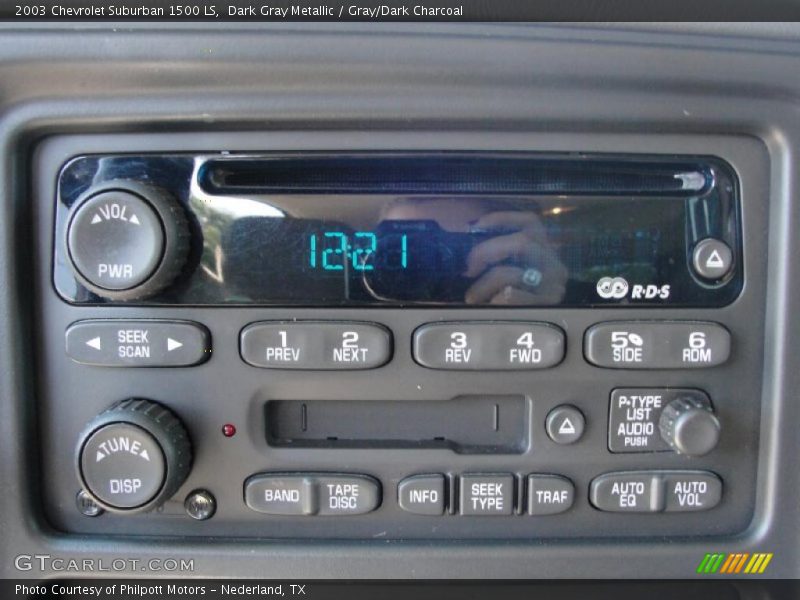 Dark Gray Metallic / Gray/Dark Charcoal 2003 Chevrolet Suburban 1500 LS