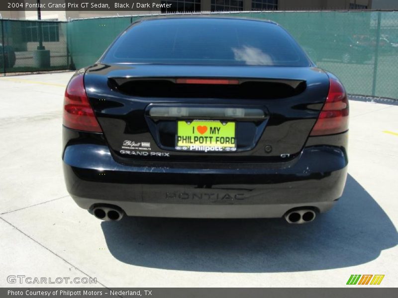 Black / Dark Pewter 2004 Pontiac Grand Prix GT Sedan