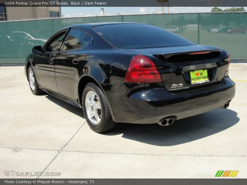 Black / Dark Pewter 2004 Pontiac Grand Prix GT Sedan