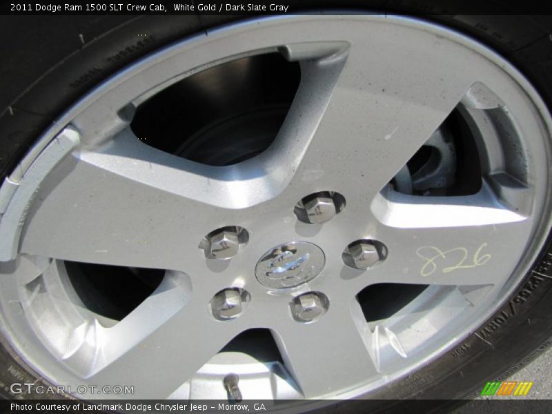 White Gold / Dark Slate Gray 2011 Dodge Ram 1500 SLT Crew Cab
