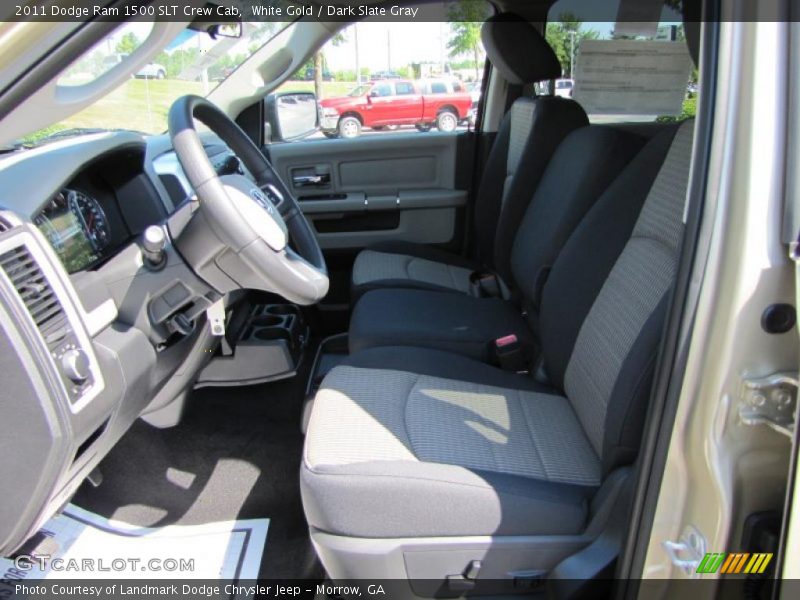 White Gold / Dark Slate Gray 2011 Dodge Ram 1500 SLT Crew Cab