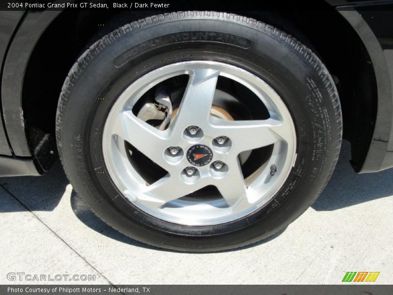 Black / Dark Pewter 2004 Pontiac Grand Prix GT Sedan