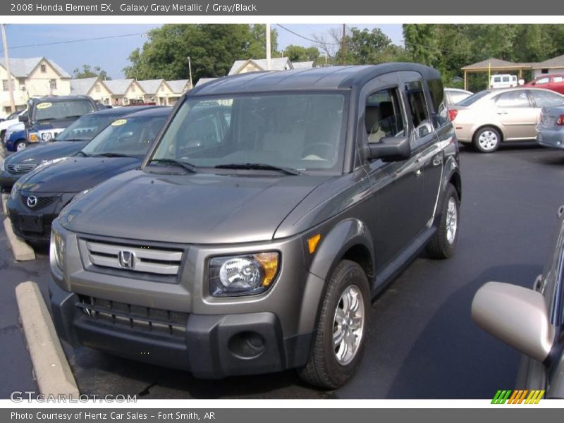 Galaxy Gray Metallic / Gray/Black 2008 Honda Element EX