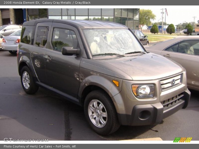 Galaxy Gray Metallic / Gray/Black 2008 Honda Element EX