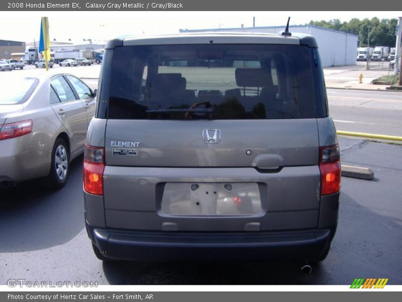 Galaxy Gray Metallic / Gray/Black 2008 Honda Element EX