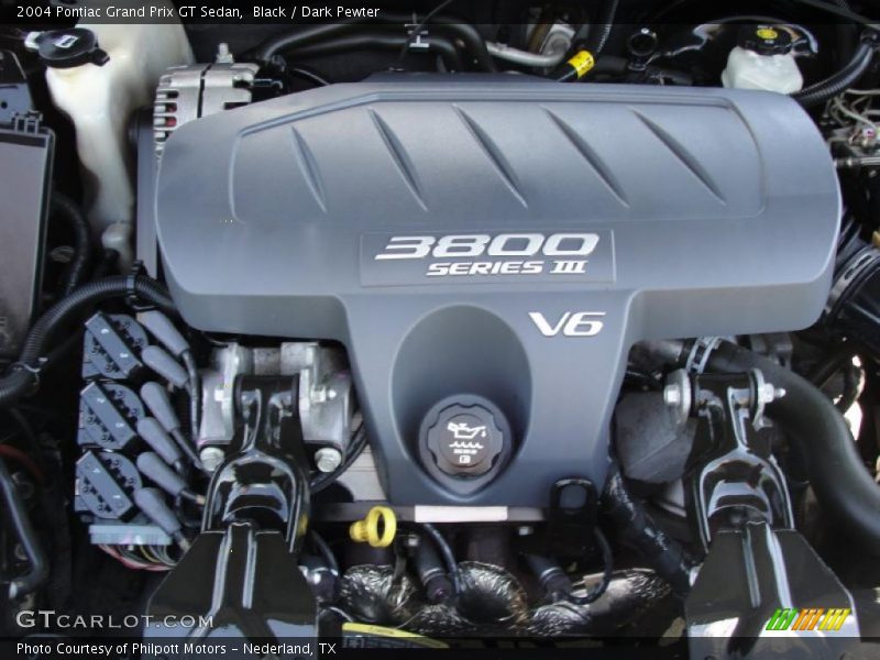 Black / Dark Pewter 2004 Pontiac Grand Prix GT Sedan