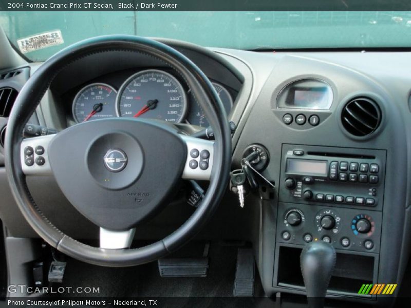 Black / Dark Pewter 2004 Pontiac Grand Prix GT Sedan