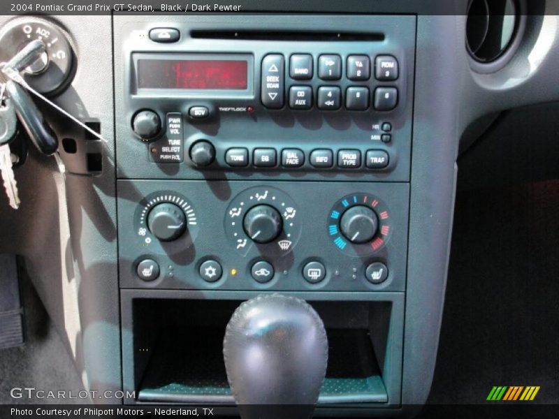 Black / Dark Pewter 2004 Pontiac Grand Prix GT Sedan