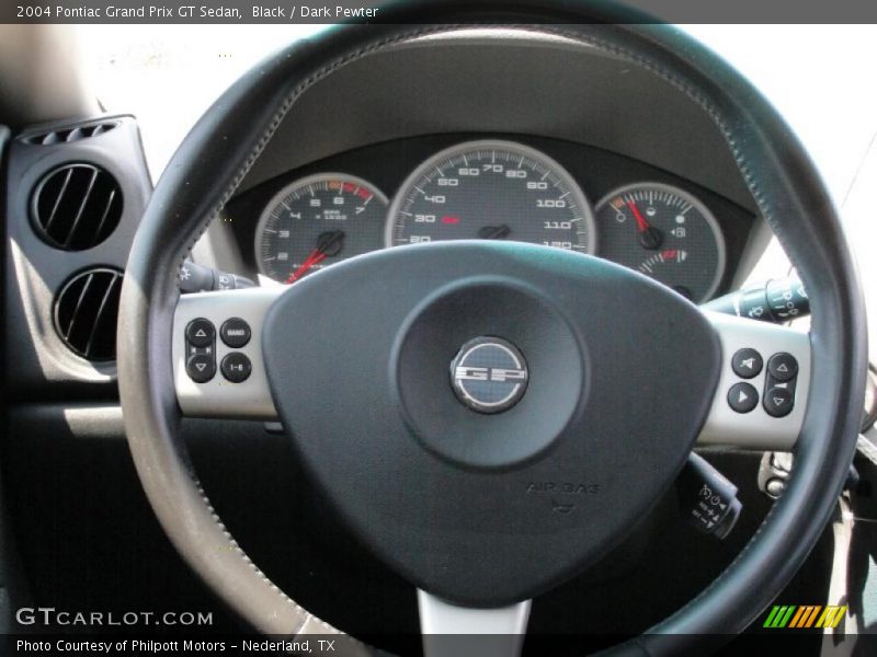 Black / Dark Pewter 2004 Pontiac Grand Prix GT Sedan