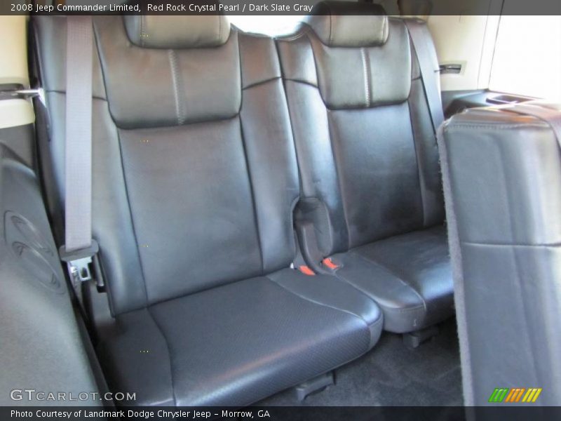 Red Rock Crystal Pearl / Dark Slate Gray 2008 Jeep Commander Limited