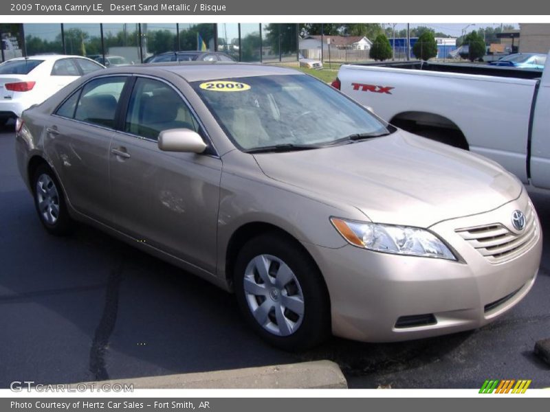 Desert Sand Metallic / Bisque 2009 Toyota Camry LE